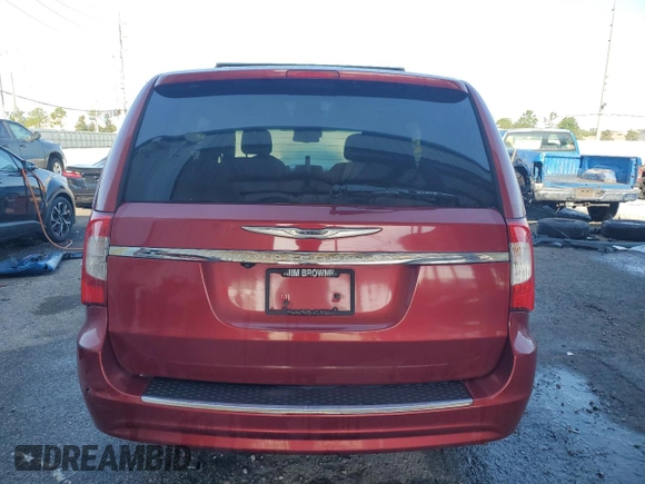 2014 Chrysler Town & Country Touring with VIN 2C4RC1BG1ER172467, listed as a Copart auction lot 51188165 with 177,379 mi miles and Salvage Title. Bid and sale history available at carsss.com. Image 6.