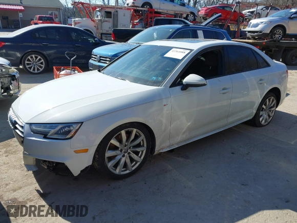 2017 Audi A4 Season of Audi ultra Premium with VIN WAUKMAF46HN050460, listed as a IAAI auction lot 41564088 with 126,988 mi miles. Bid and sale history available at carsss.com. Image 23.