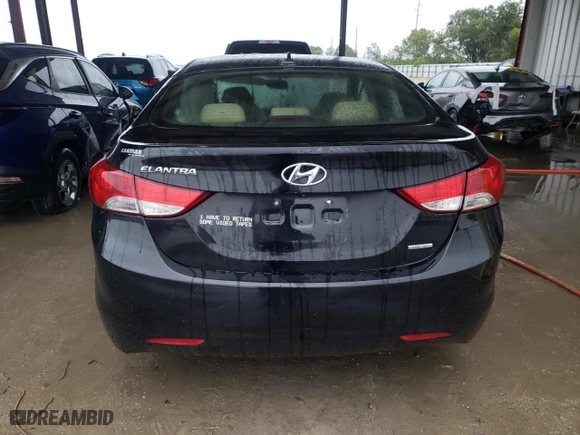 2011 Hyundai Elantra Ltd with VIN KMHDH4AE5BU168140, listed as a Copart auction lot 48979085 with 94,426 mi miles and Non Repairable. Bid and sale history available at carsss.com. Image 6.
