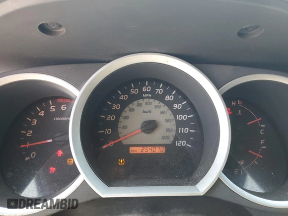 2010 Toyota Tacoma with VIN 3TMMU4FNXAM018889, listed as a Copart auction lot 53486235 with 254,070 mi miles and Salvage Title. Bid and sale history available at carsss.com. Image 9.