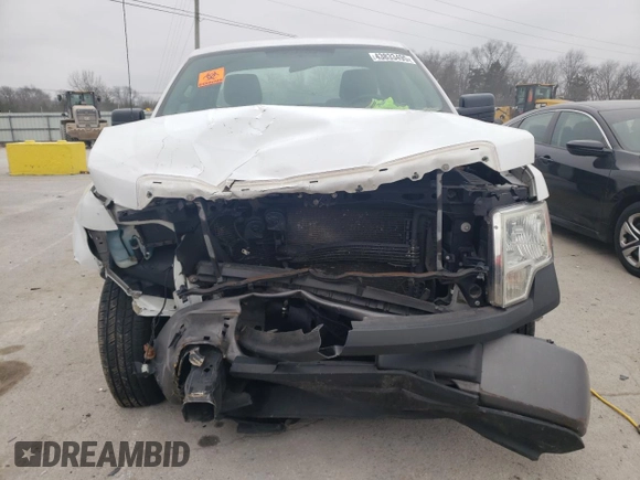 2013 Ford F-150 XL with VIN 1FTNF1CF3DKD51179, listed as a Copart auction lot 43833495 with 209,552 mi miles and Salvage Title. Bid and sale history available at carsss.com. Image 5.