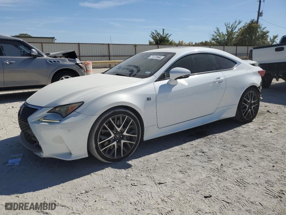 2016 Lexus RC 200t with VIN JTHHA5BC3G5004141, listed as a Copart auction lot 77472564 with NaN miles and Salvage Title. Bid and sale history available at carsss.com. Image 1.