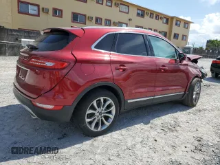 2019 Lincoln MKC Select with VIN 5LMCJ2C92KUL04158, listed as a Copart auction lot 59136185 with 15,098 mi miles and Non repairable. Bid and sale history available at DreamBid. Image 3.