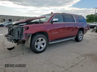 2016 Chevrolet Suburban LTZ with VIN 1GNSKJKC6GR160803, listed as a Copart auction lot 62344855 with 113,514 mi miles and Salvage title. Bid and sale history available at DreamBid. Image 1.