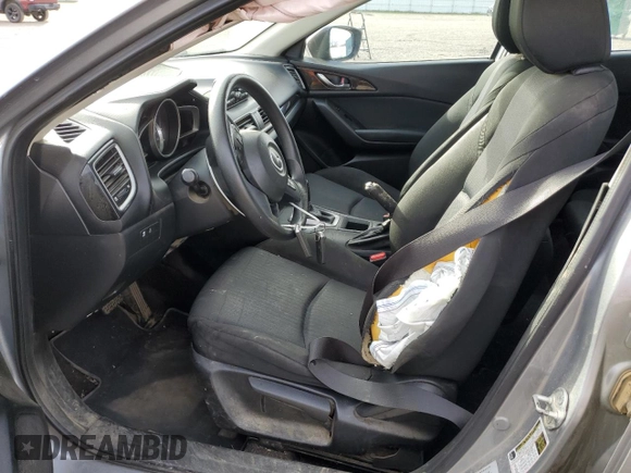 2014 Mazda 3 i Sport with VIN JM1BM1K77E1204051, listed as a Copart auction lot 44277765 with 118,243 mi miles and Salvage Title. Bid and sale history available at DreamBid. Image 7.