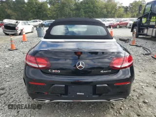 2023 Mercedes-Benz C 300 with VIN W1KWK8EB9PG131917, listed as a Copart auction lot 71820184 with 9,781 mi miles and Salvage Title. Bid and sale history available at DreamBid. Image 6.