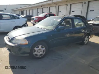 1998 Honda Civic EX z VIN 1HGEJ864XWL048125, wystawiony jako Copart lot #73940844 z przebiegiem 146 271 mil mil oraz Szkoda całkowita • Salvage title. Historia ofert i sprzedaży dostępna na DreamBid. Obrazek 1.