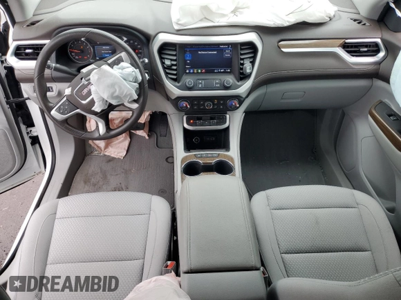 2023 GMC Acadia SLE with VIN 1GKKNRL49PZ217814, listed as a Copart auction lot 56562515 with 20,757 mi miles and Salvage title. Bid and sale history available at DreamBid. Image 8.