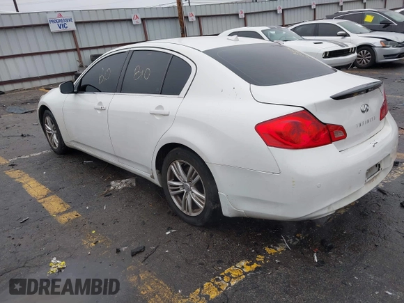 2011 Infiniti G25 Journey z VIN JN1DV6AP6BM603082, wystawiony jako IAAI lot #41391469 z przebiegiem 126 432 mil mil oraz . Historia ofert i sprzedaży dostępna na DreamBid. Obrazek 3.