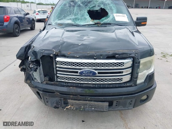 2013 Ford F-150 XL with VIN 1FTFW1CT3DFC19350, listed as a IAAI auction lot 42055182 with 256,166 mi miles. Bid and sale history available at carsss.com. Image 12.
