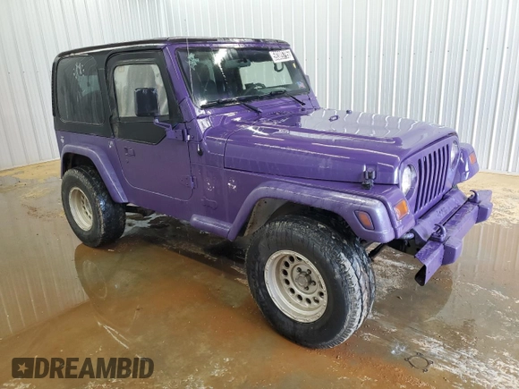 2004 Jeep Wrangler X with VIN 1J4FA39S64P734226, listed as a Copart auction lot 59389795 with 107,373 mi miles and Clean title. Bid and sale history available at DreamBid. Image 4.