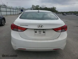 2013 Hyundai Elantra Limited with VIN 5NPDH4AE7DH154516, listed as a Copart auction lot 53969005 with 218,063 mi miles and Clean Title. Bid and sale history available at carsss.com. Image 6.