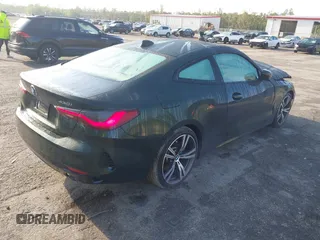 2021 BMW 4 Series 430i with VIN WBA53AP07MCG68388, listed as a IAAI auction lot 42198914 with 14,024 mi miles and . Bid and sale history available at DreamBid. Image 4.