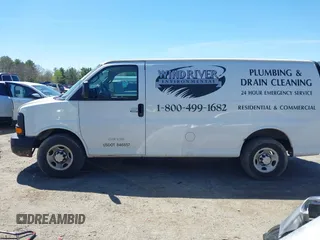 2016 Chevrolet Express Cargo Van with VIN 1GCWGAFF1G1126072, listed as a IAAI auction lot 42166064 with 245,517 mi miles. Bid and sale history available at carsss.com. Image 14.