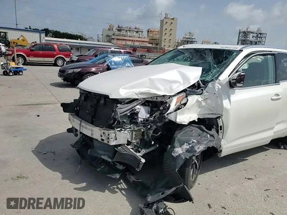 2018 Toyota Highlander SE with VIN 5TDKZRFH6JS531704, listed as a Copart auction lot 62944725 with Not provided miles and Salvage title. Bid and sale history available at DreamBid. Image 14.