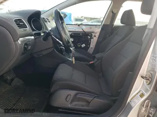 2011 Volkswagen Golf TDI with VIN WVWDM7AJ6BW242796, listed as a Copart auction lot 44456455 with 28,446 mi miles and Salvage Title. Bid and sale history available at carsss.com. Image 7.