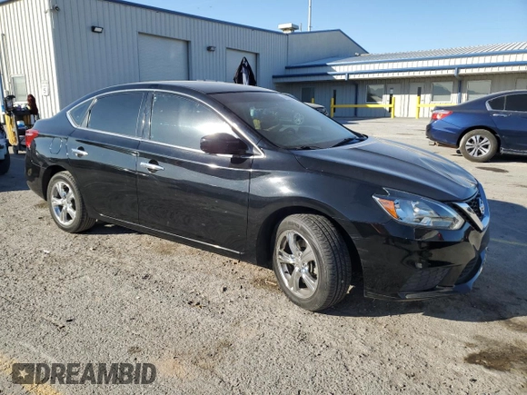 2017 Nissan Sentra SV with VIN 3N1AB7AP8HL695901, listed as a Copart auction lot 44817245 with 78,805 mi miles and Salvage Title. Bid and sale history available at carsss.com. Image 4.