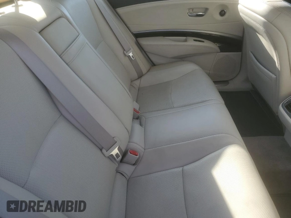 2015 Acura RLX Tech Pkg with VIN JH4KC1F52FC001004, listed as a Copart auction lot 48388385 with 248,635 mi miles and Salvage Title. Bid and sale history available at carsss.com. Image 10.