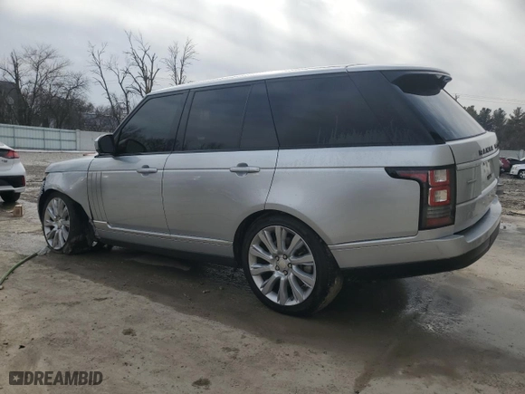 2014 Land Rover Range Rover Supercharged with VIN SALGS2EF2EA144063, listed as a Copart auction lot 49683515 with 68,088 mi miles and Non Repairable. Bid and sale history available at carsss.com. Image 2.