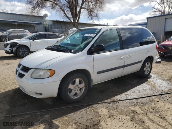 2006 Dodge Caravan SXT with VIN 1D4GP45R66B658530, listed as a Copart auction lot 44635475 with 160,994 mi miles and Salvage Title. Bid and sale history available at carsss.com. Image 1.