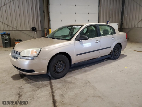 2005 Chevrolet Malibu with VIN 1G1ZS52F55F221400, listed as a Copart auction lot 53202695 with 97,447 mi miles and Salvage Title. Bid and sale history available at carsss.com. Image 1.