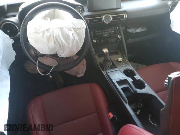 2022 Lexus IS 300 с VIN JTHAA1D24N5122629, выставлен на аукционе Copart как лот 44106635 с пробегом 15 911 миль миль и На запчасти • Non repairable. История ставок и продаж доступна на DreamBid. Изображение 8.