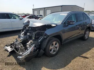 2024 Toyota RAV4 XLE with VIN 2T3P1RFVXRC484711, listed as a Copart auction lot 60511415 with 9,836 mi miles and Salvage title. Bid and sale history available at DreamBid. Image 1.