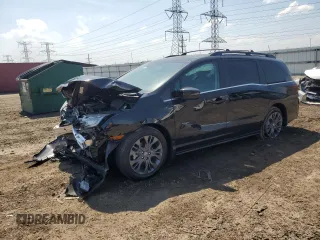 2025 Honda Odyssey Touring with VIN 5FNRL6H81SB000475, listed as a Copart auction lot 53944035 with Not provided miles and Salvage title. Bid and sale history available at DreamBid. Image 1.