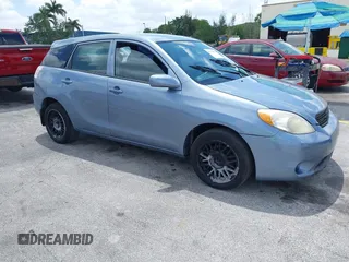 2008 Toyota Matrix STD with VIN 2T1KR32E88C689313, listed as a IAAI auction lot 42114628 with 163,656 mi miles and . Bid and sale history available at DreamBid. Image 1.