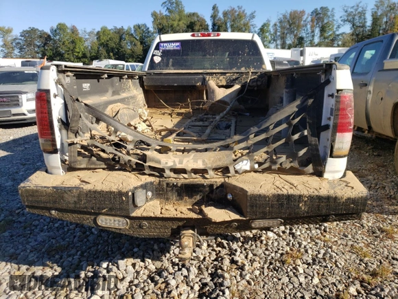2011 Chevrolet Silverado 3500HD DRW LTZ with VIN 1GC4K1C81BF106296, listed as a Copart auction lot 75711844 with 0 mi miles and Salvage Title. Bid and sale history available at carsss.com. Image 6.