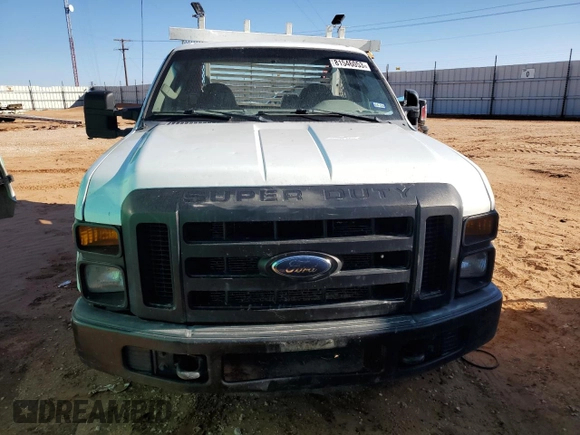 2008 Ford F-250 with VIN 1FDNF20568EE39063, listed as a Copart auction lot 81546053 with 260,163 mi miles and Salvage title. Bid and sale history available at DreamBid. Image 5.