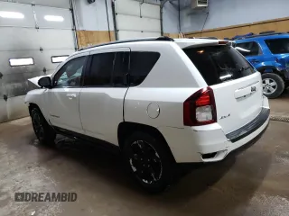 2017 Jeep Compass High Altitude with VIN 1C4NJDEB2HD204405, listed as a Copart auction lot 51505555 with 162,630 mi miles and Clean title. Bid and sale history available at DreamBid. Image 2.
