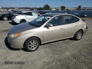 2010 Hyundai Elantra GLS with VIN KMHDU4AD9AU841979, listed as a Copart auction lot 54261145 with 122,308 mi miles and Salvage title. Bid and sale history available at DreamBid. Image 1.