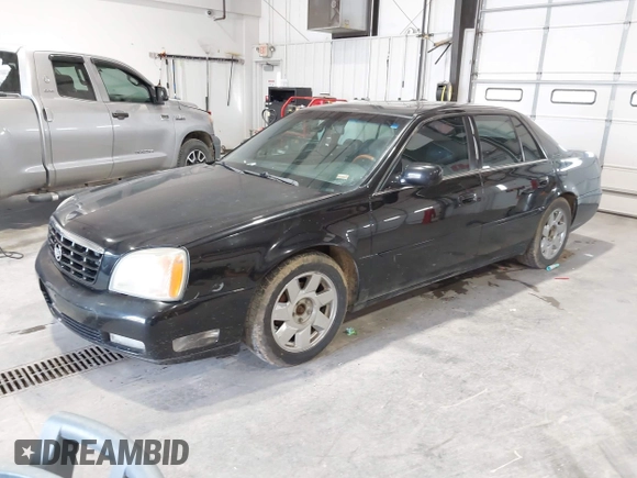 2002 Cadillac DeVille DTS with VIN 1G6KF579X2U141648, listed as a IAAI auction lot 42059624 with 179,338 mi miles. Bid and sale history available at carsss.com. Image 2.