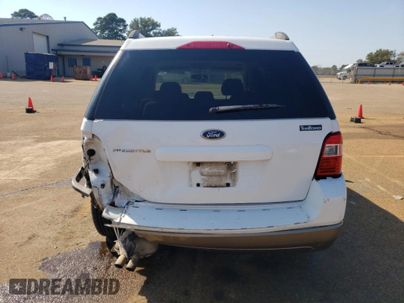 2005 Ford Freestyle SE with VIN 1FMZK01135GA76427, listed as a Copart auction lot 76403954 with 179,355 mi miles and Salvage Title. Bid and sale history available at carsss.com. Image 6.
