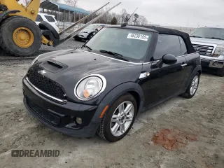 2012 MINI Convertible S with VIN WMWZP3C59CT250929, listed as a Copart auction lot 46238105 with 109,042 mi miles and Clean Title. Bid and sale history available at DreamBid. Image 1.