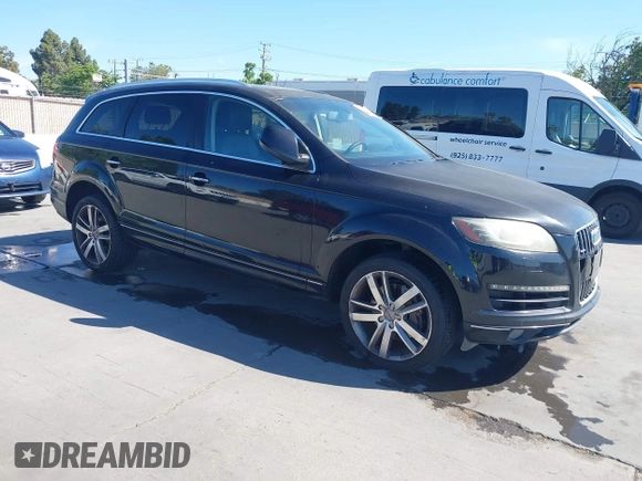 2011 Audi Q7 Prestige z VIN WA1VMAFE7BD005673, wystawiony jako IAAI lot #42223892 z przebiegiem 248 314 mil mil oraz . Historia ofert i sprzedaży dostępna na DreamBid. Obrazek 1.