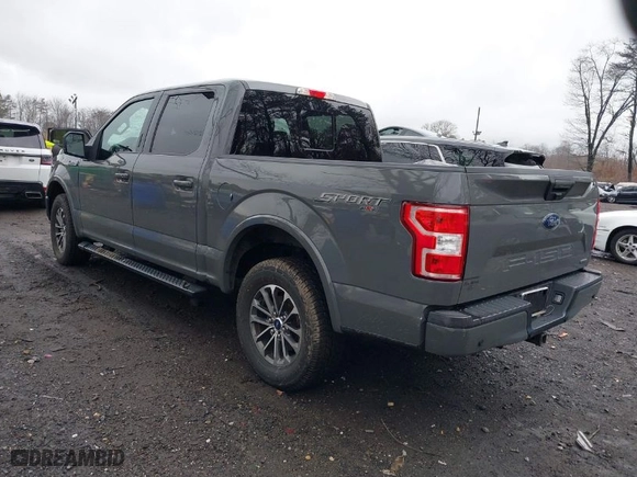 2018 Ford F-150 XL with VIN 1FTEW1EGXJFC21457, listed as a IAAI auction lot 41813837 with 79,390 mi miles. Bid and sale history available at carsss.com. Image 3.