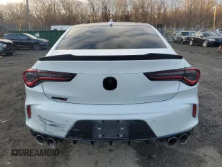 2021 Acura TLX Type S with VIN 19UUB7F07MA001109, listed as a Copart auction lot 85653194 with 0 mi miles and Salvage Title. Bid and sale history available at carsss.com. Image 6.