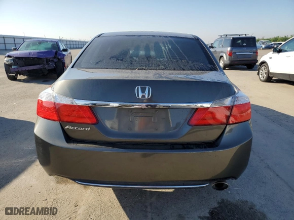 2015 Honda Accord Sedan LX with VIN 1HGCR2F30FA110485, listed as a Copart auction lot 50551245 with 104,535 mi miles and Salvage Title. Bid and sale history available at carsss.com. Image 6.