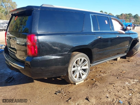 2016 Chevrolet Suburban LTZ with VIN 1GNSKJKC4GR240813, listed as a IAAI auction lot 40959590 with NaN miles. Bid and sale history available at carsss.com. Image 4.
