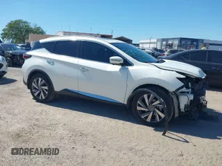 2019 Nissan Murano S with VIN 5N1AZ2MS8KN114850, listed as a IAAI auction lot 41898724 with 75,647 mi miles. Bid and sale history available at carsss.com. Image 1.