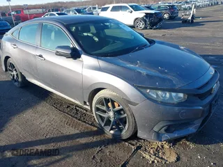 2016 Honda Civic Sedan EX-L with VIN 19XFC1F76GE206534, listed as a IAAI auction lot 41485715 with 105,663 mi miles. Bid and sale history available at carsss.com. Image 1.