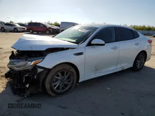 2019 Kia Optima LX with VIN 5XXGT4L38KG281551, listed as a Copart auction lot 48494565 with 80,364 mi miles and Salvage Title. Bid and sale history available at carsss.com. Image 1.