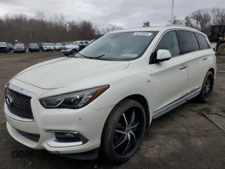 2017 Infiniti QX60 with VIN 5N1DL0MNXHC553078, listed as a Copart auction lot 48128635 with 125,691 mi miles and Clean Title. Bid and sale history available at carsss.com. Image 1.
