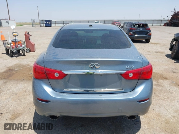 2015 Infiniti Q50 z VIN JN1BV7AP2FM357716, wystawiony jako IAAI lot #42504273 z przebiegiem 74 608 mil mil oraz . Historia ofert i sprzedaży dostępna na DreamBid. Obrazek 17.
