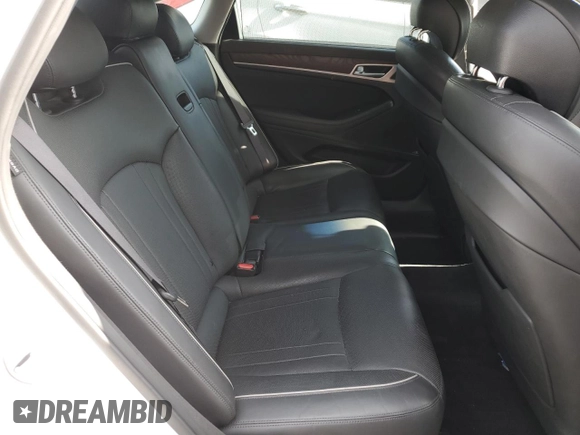 2015 Hyundai Genesis 3.8L with VIN KMHGN4JEXFU073049, listed as a Copart auction lot 68503014 with 113,609 mi miles and Salvage Title. Bid and sale history available at carsss.com. Image 10.