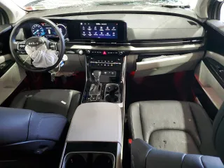 2024 Kia Carnival SX with VIN KNDNE5H33R6360103, listed as a Copart auction lot 76505544 with 14,149 mi miles and Salvage Title. Bid and sale history available at carsss.com. Image 8.