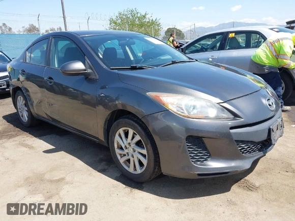 2012 Mazda 3 i Touring with VIN JM1BL1V87C1663293, listed as a IAAI auction lot 41963739 with 148,031 mi miles and . Bid and sale history available at carsss.com. Image 1.