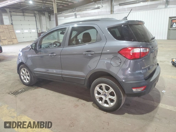 2019 Ford EcoSport SE with VIN MAJ6S3GL9KC264394, listed as a Copart auction lot 50879545 with 126,151 mi miles and Salvage Title. Bid and sale history available at carsss.com. Image 2.